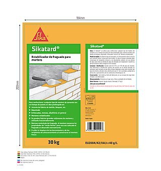 Retardador De Fraguado SIKA Sikatard 30 Kg AMG Design